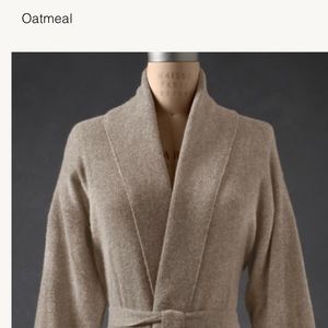 Restoration Hardware Cashmere Full Length Cashmere Robe